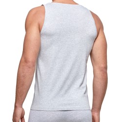Tank top of the brand IMPETUS - Singlet COTTON ORGANIC grey marled - Ref : GO30024 073