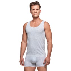 Tirantes de la marca IMPETUS - Singlet algodón orgánico gris marled - Ref : GO30024 073