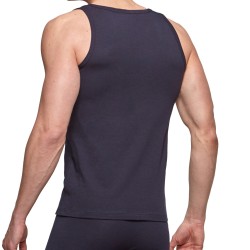 Canotta del marchio IMPETUS - Singlet cotone organico blu navy - Ref : GO30024 039