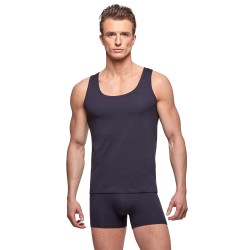 Canotta del marchio IMPETUS - Singlet cotone organico blu navy - Ref : GO30024 039