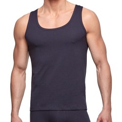 Débardeur de la marque IMPETUS - Singlet COTTON ORGANIC bleu marine - Ref : GO30024 039