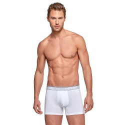 Pantaloncini boxer, Shorty del marchio IMPETUS - Boxer cotone organico bianco - Ref : GO20024 26C
