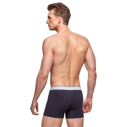 Pantaloncini boxer, Shorty del marchio IMPETUS - Boxer cotone organico blu navy - Ref : GO20024 039