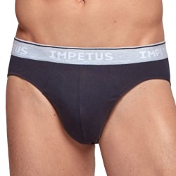 Slip der Marke IMPETUS - Brief COTTON ORGANIC blau - Ref : GO10024 039