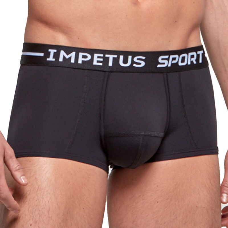 Shorts Boxer, Shorty de la marca IMPETUS - Shorty Sport ergonómico negro - Ref : 2051B87 020