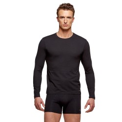 Long Sleeves of the brand IMPETUS - Black innovation long sleeve T-shirt, temperature regulator - Ref : 1368898 020