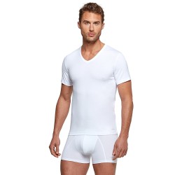 Short Sleeves of the brand IMPETUS - T-shirt V-neck innovation white, temperature regulator - Ref : 1351898 001