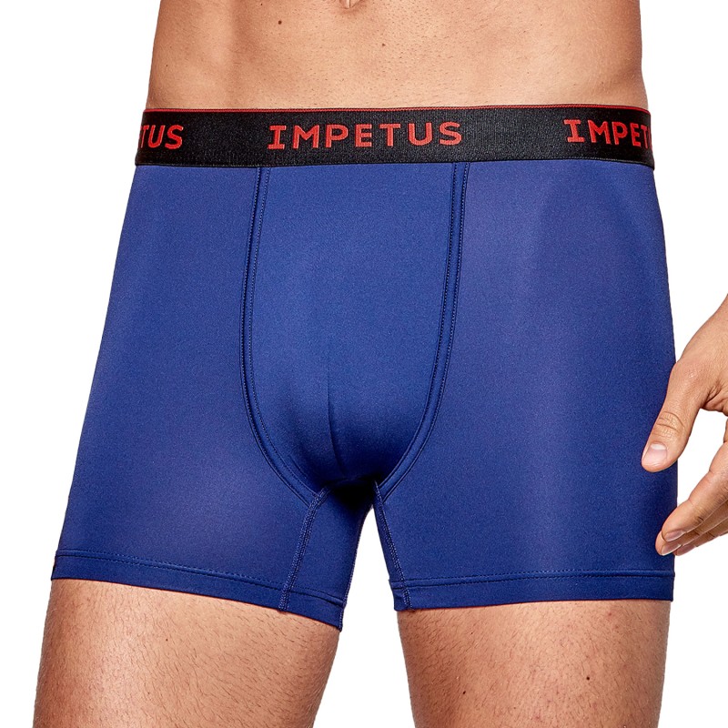 Pantaloncini boxer, Shorty del marchio IMPETUS - Boxer Voyager cintura blu - Ref : 1200G45 E3V