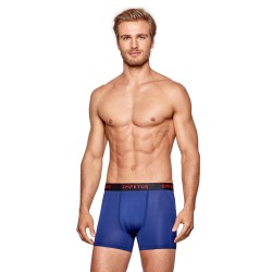 Boxer shorts, Shorty of the brand IMPETUS - Boxer Voyager blue red belt - Ref : 1200G45 E3V