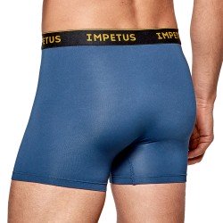Shorts Boxer, Shorty de la marca IMPETUS - Boxer Voyager cinturón amarillo azul - Ref : 1200G45 E3U