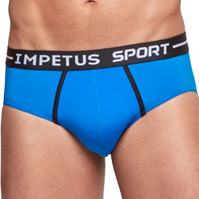 Slip del marchio IMPETUS - Slip sportivo ergonomico blu - Ref : 0036B87 C11
