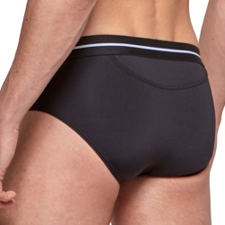 Slip de la marca IMPETUS - Ergonómico Sport calzoncillos negro - Ref : 0036B87 020