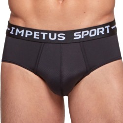 Slip de la marca IMPETUS - Ergonómico Sport calzoncillos negro - Ref : 0036B87 020