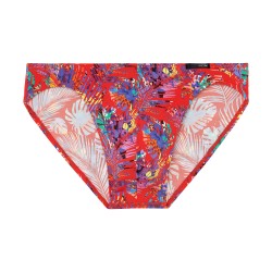 Brief of the brand HOM - Micro Briefs Comfort  HOM Funky Styles Limited Edition - red - Ref : 402684 P0PA