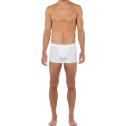 Boxer shorts, Shorty of the brand HOM - Boxer comfort Tencel Soft - white - Ref : 402678 0003