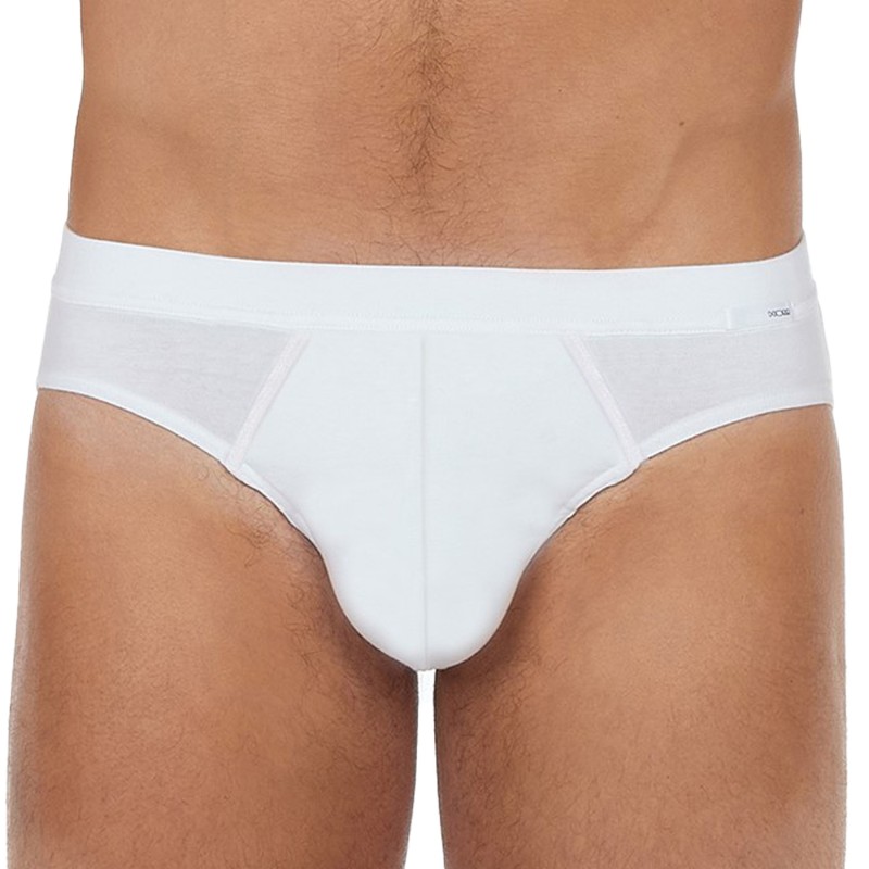 Slip, Tanga de la marque HOM - Mini Slip Comfort Tencel Soft - blanc - Ref : 402677 0003