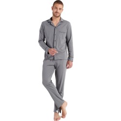 Pyjama de la marque HOM - Pyjama HOM Albert - gris - Ref : 402802 00ZU