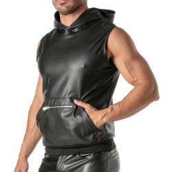 Top of the brand TOF PARIS - Kinky Tof Paris Sleeveless Zip Hoodie - Ref : TOF341N