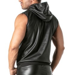 Top of the brand TOF PARIS - Kinky Tof Paris Sleeveless Zip Hoodie - Ref : TOF341N