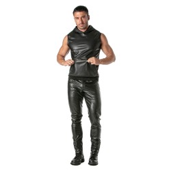 Nach oben der Marke TOF PARIS - Kinky Tof Paris Ärmelloser Kapuzenpullover mit Reißverschluss - Ref : TOF341N