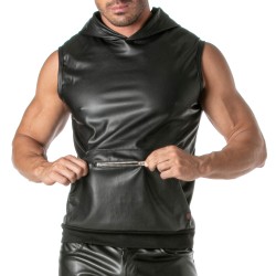 Top of the brand TOF PARIS - Kinky Tof Paris Sleeveless Zip Hoodie - Ref : TOF341N