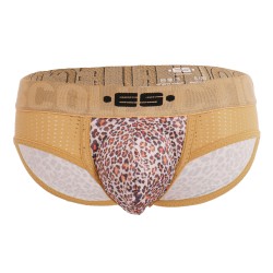 Brief of the brand ES COLLECTION - Leopard Wild Briefs - Ref : UN465 C20