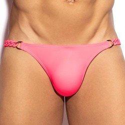 Slip de bain de la marque ES COLLECTION - Bikini de bain Persian - rose - Ref : 2313 C34