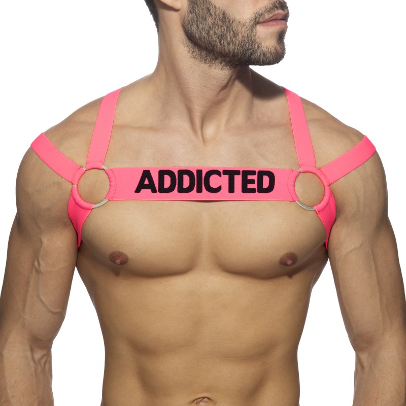 Imbracatura del marchio AD FÉTISH - Imbracatura multibanda - rosa - Ref : ADF173 C34