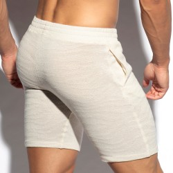 Bermuda der Marke ES COLLECTION - Bermudashorts Eco breeze - Elfenbein - Ref : SP304 C02