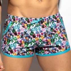 Bath Shorts of the brand ES COLLECTION - Rocky Diamonds Swim Shorts - Ref : 2302 C08