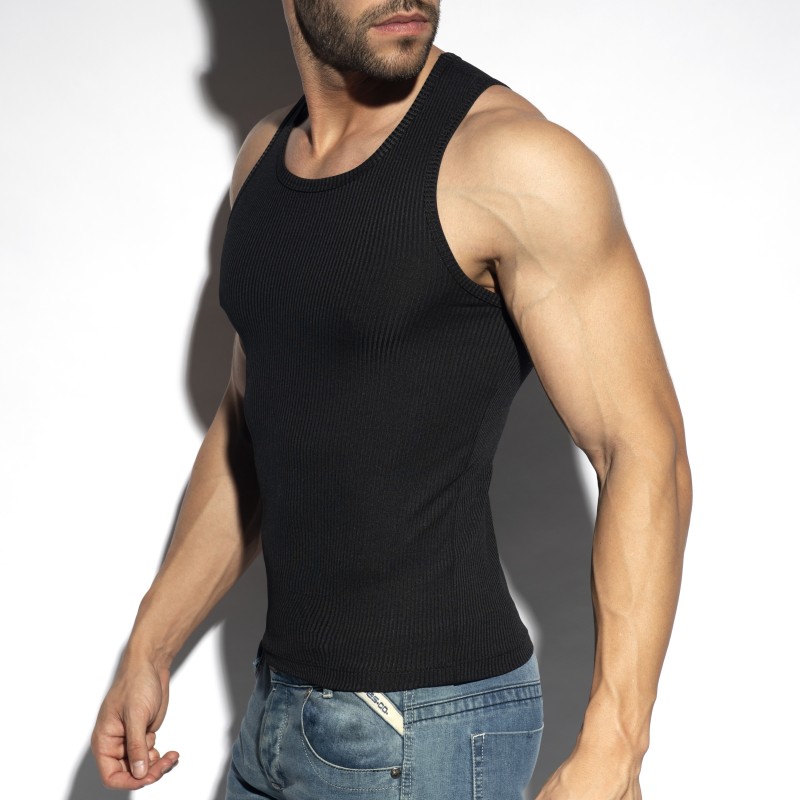 Tank top of the brand ES COLLECTION - Recycled Rib Sport - Tank Topblack - Ref : TS313 C10