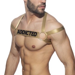 Geschirr der Marke AD FÉTISH - Multi Band - Gold Harness - Ref : ADF171 C20