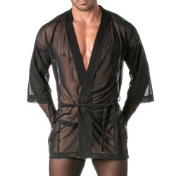 bathrobe, Robe of the brand TOF PARIS - Tof Paris Sheer Kimono - Ref : TOF325N