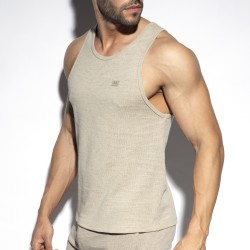 Tank top of the brand ES COLLECTION - Eco Breeze Tank Top - beige - Ref : TS314 C28