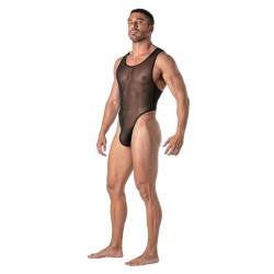 Body de la marca TOF PARIS - Body Tanga de tul transparente Tof Paris - Ref : TOF328N