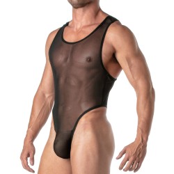 Body del marchio TOF PARIS - Trasparente Tulle Perizoma Body Tof Paris - Ref : TOF328N