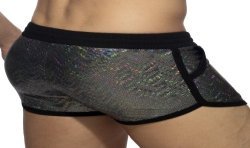 Sportswear del marchio AD FÉTISH - Glitter - Pantaloncini neri - Ref : ADF186 C10