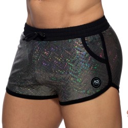 Sportswear of the brand AD FÉTISH - Glitter - Black Shorts - Ref : ADF186 C10