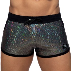 Sportwear de la marque AD FÉTISH - Short Glitter - noir - Ref : ADF186 C10