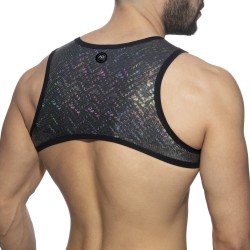 Harness of the brand AD FÉTISH - Glitter - Black Harness - Ref : ADF187 C10