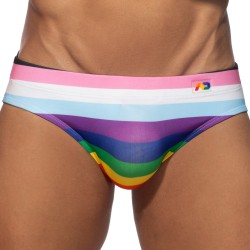 Badeschein der Marke ADDICTED - Regenbogen inklusive Badehose - Ref : ADS323 C01