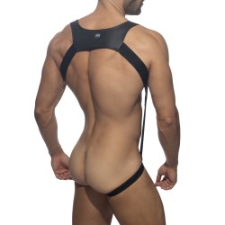 Body of the brand AD FÉTISH - Glitter Harness Bodysuit Fantasy - black - Ref : ADF188 C10