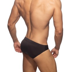 Bath Brief of the brand ADDICTED - Swim trunks Golden snake - brown - Ref : ADS319 C13