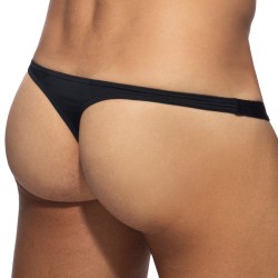 Bath Brief of the brand ADDICTED - Swim thong Golden Snake - black - Ref : ADS320 C10