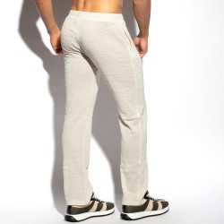 Pantaloni del marchio ES COLLECTION - Pantaloni Eco Breeze - avorio - Ref : SP309 C02