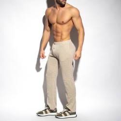 Pantalones de la marca ES COLLECTION - Pantalones Ecológicos Breeze - beige - Ref : SP309 C28