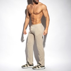 Pantaloni del marchio ES COLLECTION - Pantaloni Eco Breeze - beige - Ref : SP309 C28