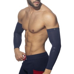 In alto del marchio ADDICTED - Manicotti atletici - blu navy - Ref : AD1212 C09