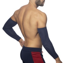 In alto del marchio ADDICTED - Manicotti atletici - blu navy - Ref : AD1212 C09