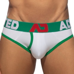 Slip der Marke ADDICTED - Slip ouvert Fly cotton - vert - Ref : AD1202 C18